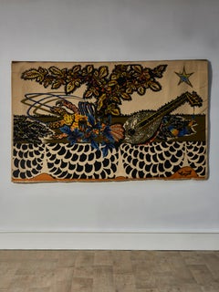 "Aquarium" Tapestry Work by Jean Lurçat