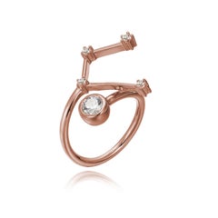 Aquarius Constellation Ring