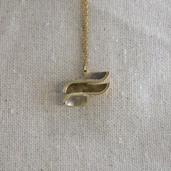 By Manjiro Zodiac Aquarius Pendant Necklace