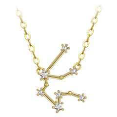 Aquarius Star Constellation Necklace