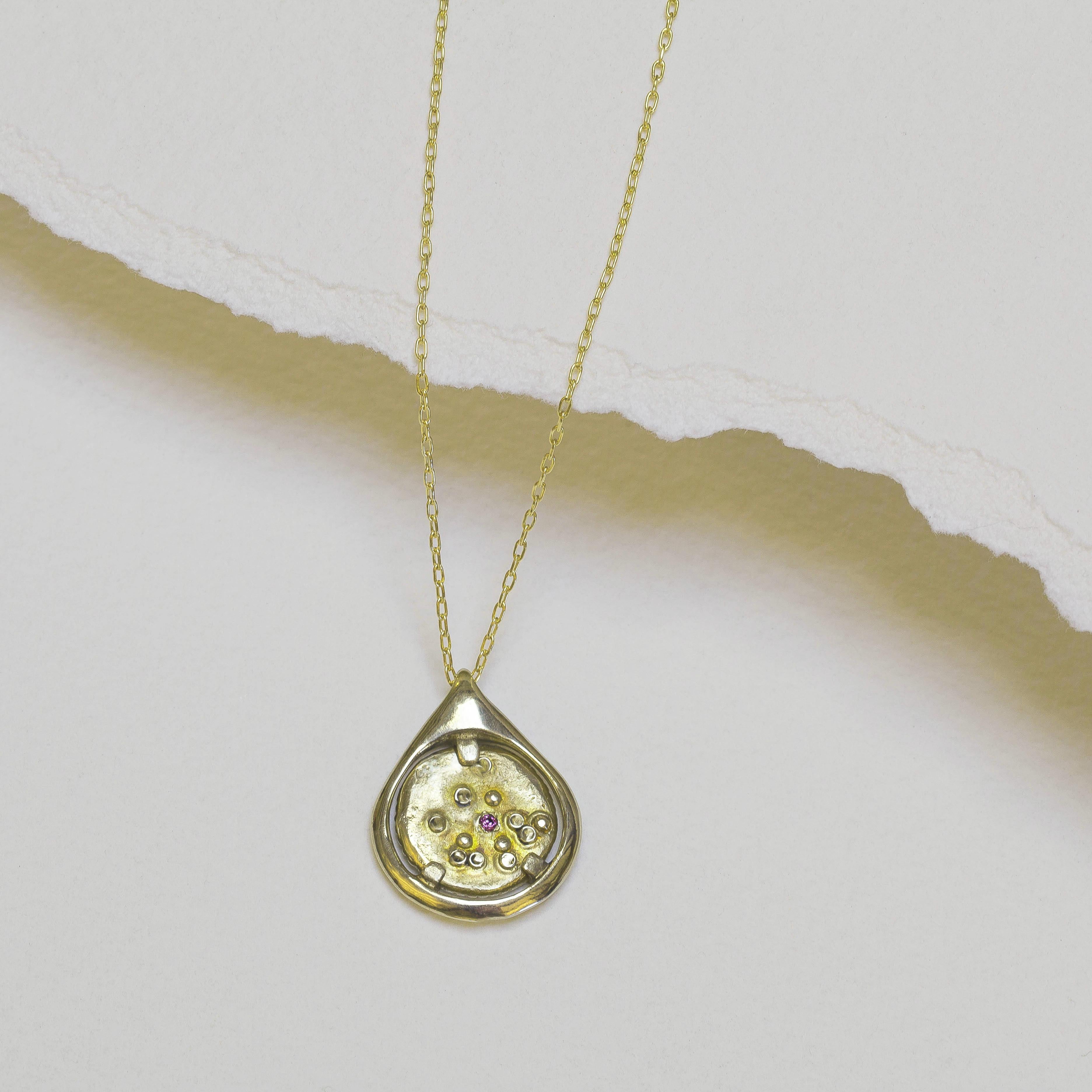 Aquarius is the eleventh sign in the calendar. They are known to be progressive thinkers and humanitarians and enjoy intellectual conversation and helping others. Keep this talisman as a reminder that the world is much more than just yourself.