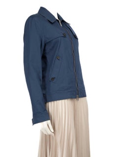 Chaqueta azul Aquascutum Mid Length Talla XS