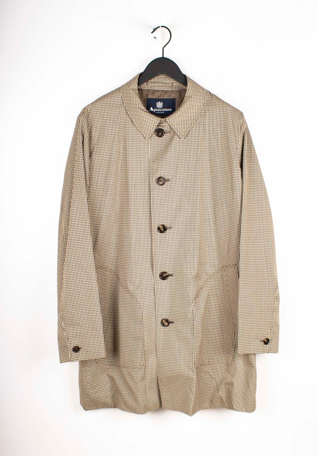 Aquascutum Hommes Manteau Trench Coat Taille UK44R/Largfe en vente