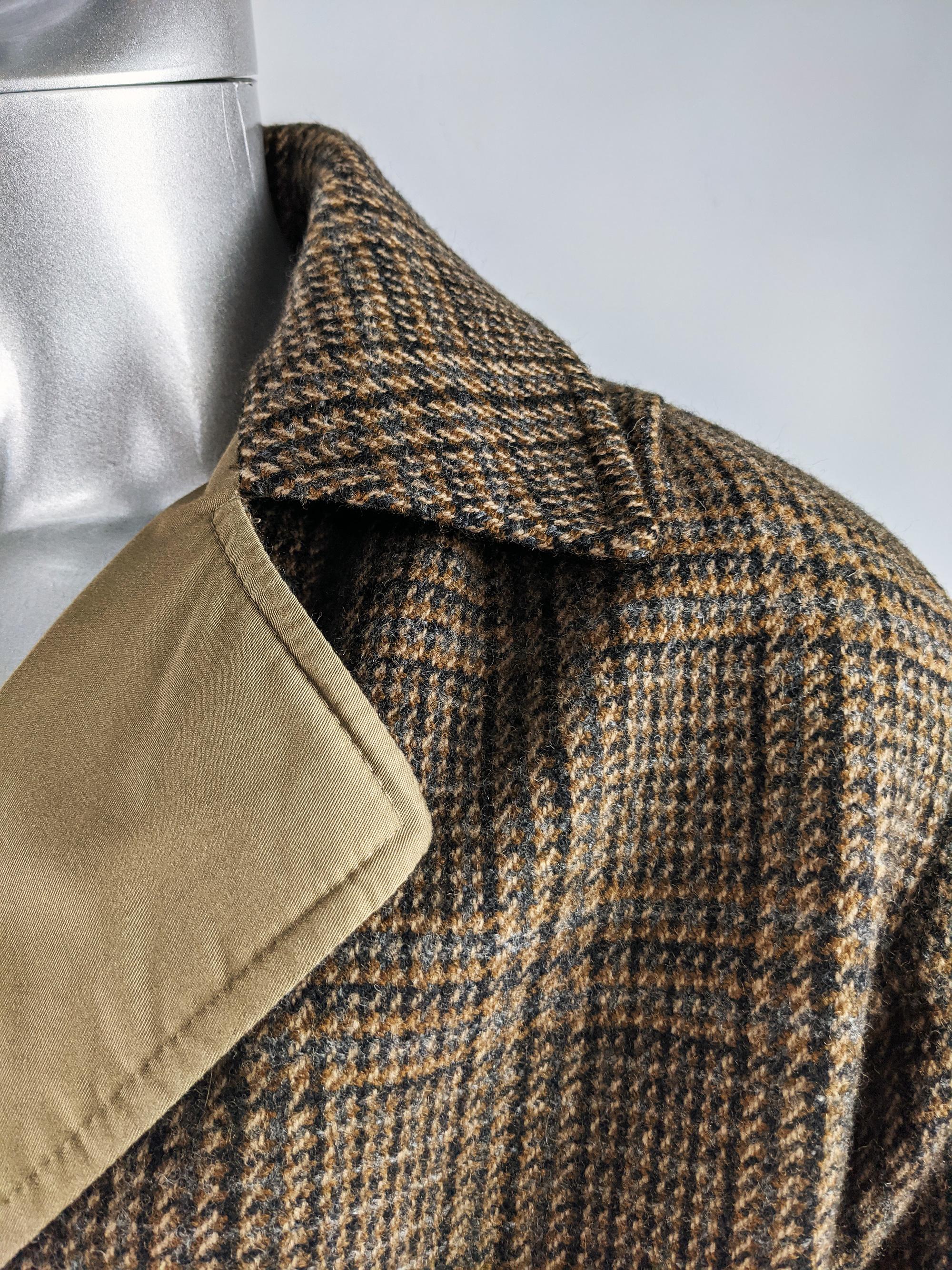 aquascutum tweed coat