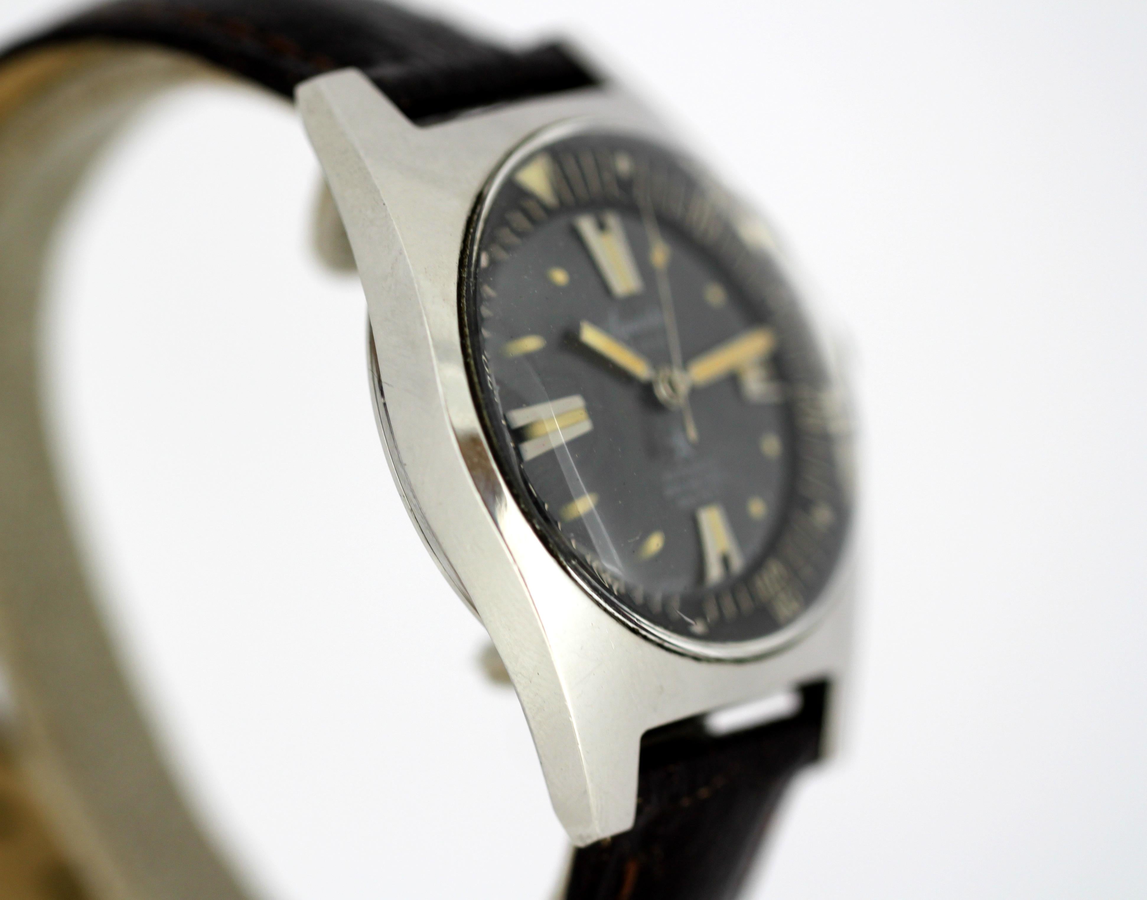 Aquastar Automatic Wristwatch, 1701, Men, 1960-1969 In Good Condition In Braintree, GB
