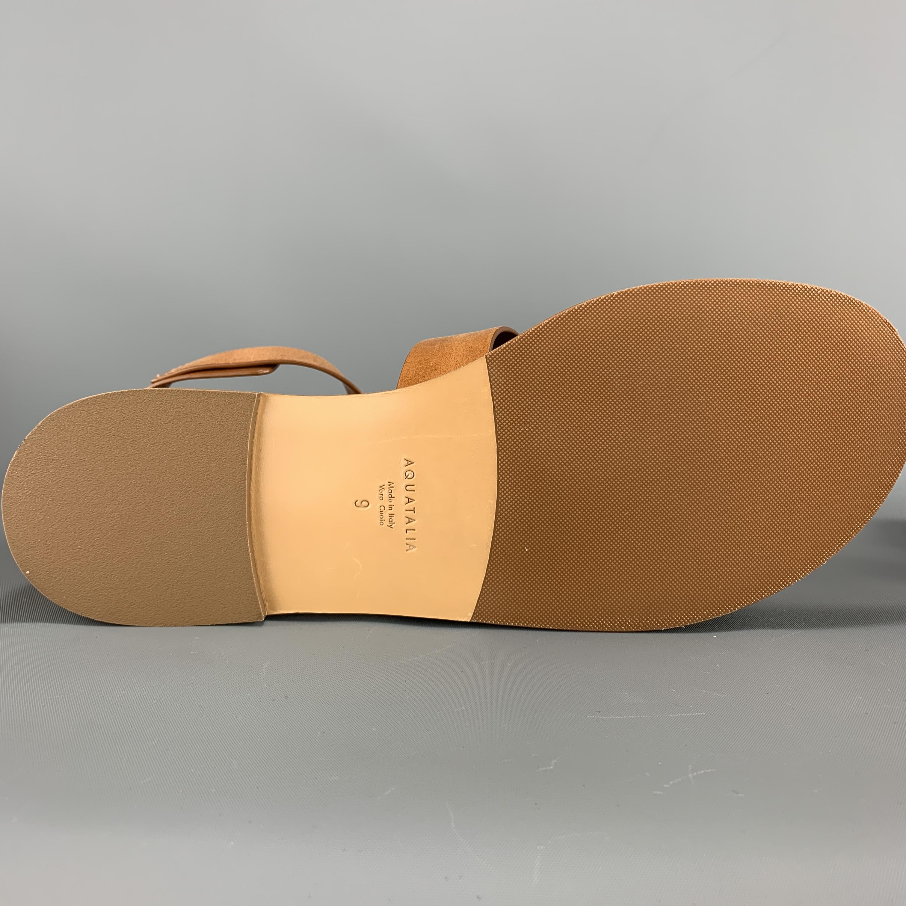 aquatalia gladiator sandals