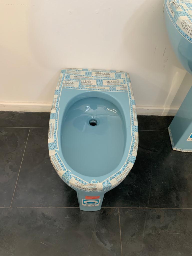 Aquatonda Washbasin, Toilet and Bidet by Achille Castiglioni for Ideal Standard 1