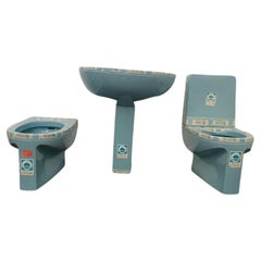 Lavabo, wc e bidet Aquatonda di Achille Castiglioni per Ideal Standard