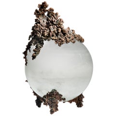Aquatopia Water Storage Vessel, Sculpture in Glass & Copper by Katrin Spranger