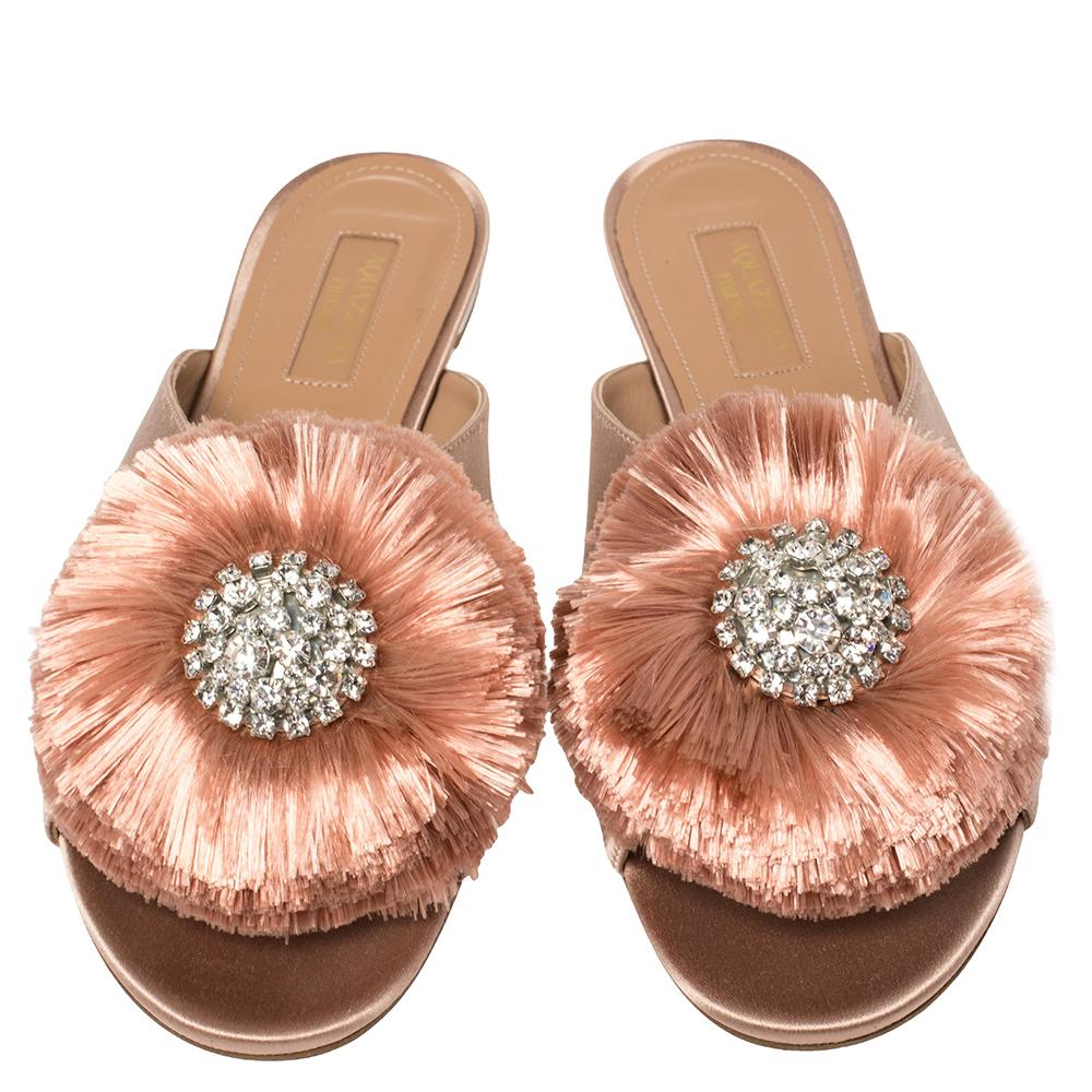 Aquazzura lotus blossom sandal deals