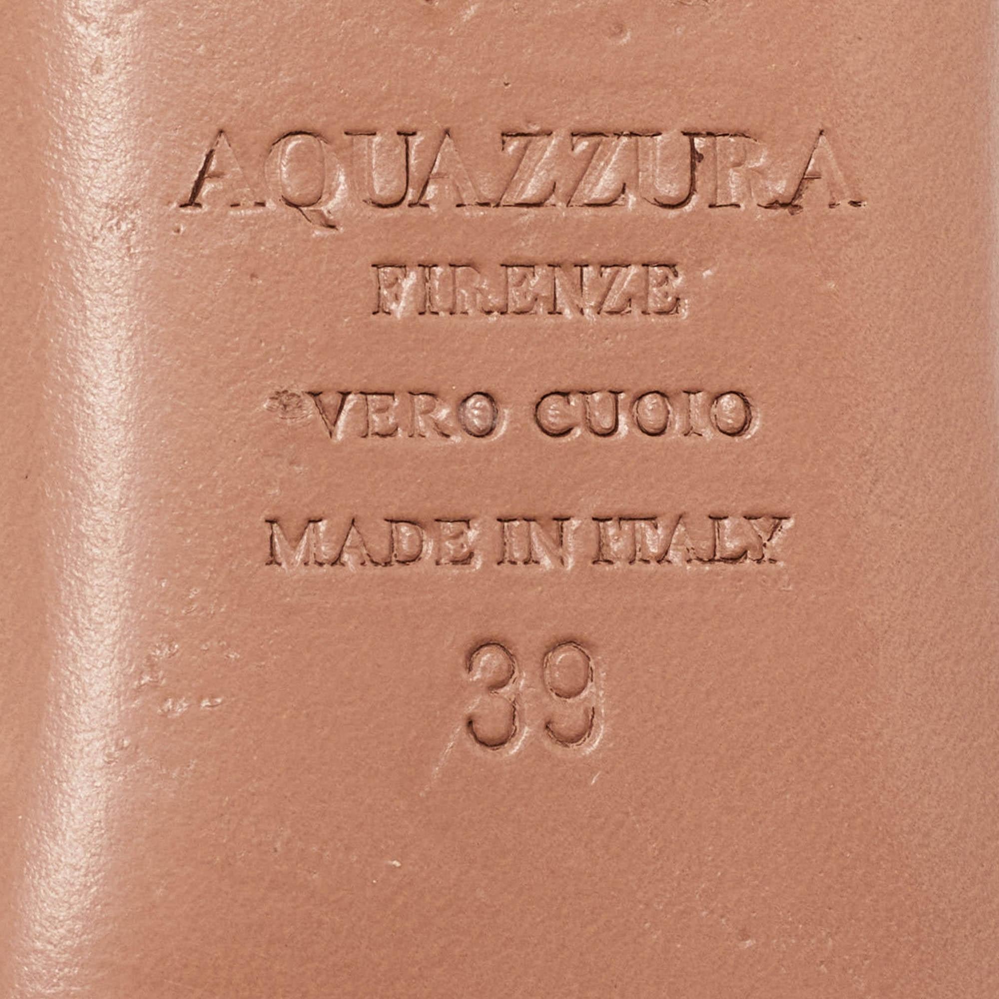 Aquazzura Sandales plates Christy, taille 39 3