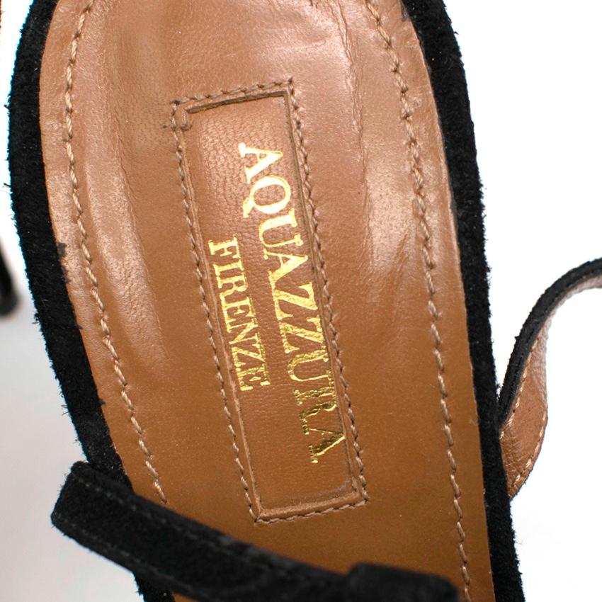 aquazzura black heels