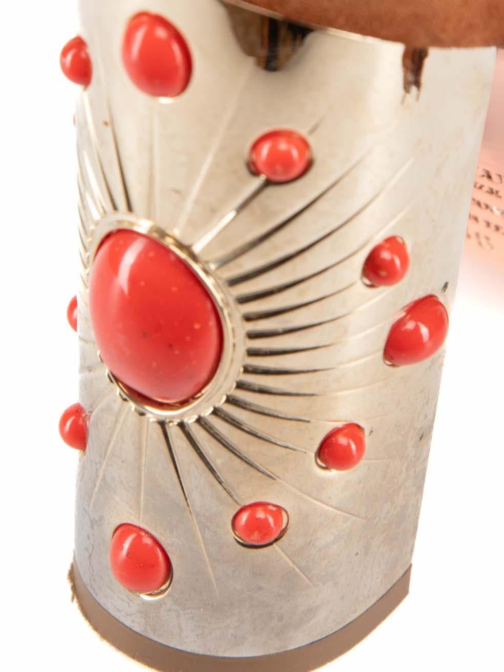 Aquazzura Brown Wildleder verschönert hochhackige Sandalen Größe EU 36 im Angebot 2