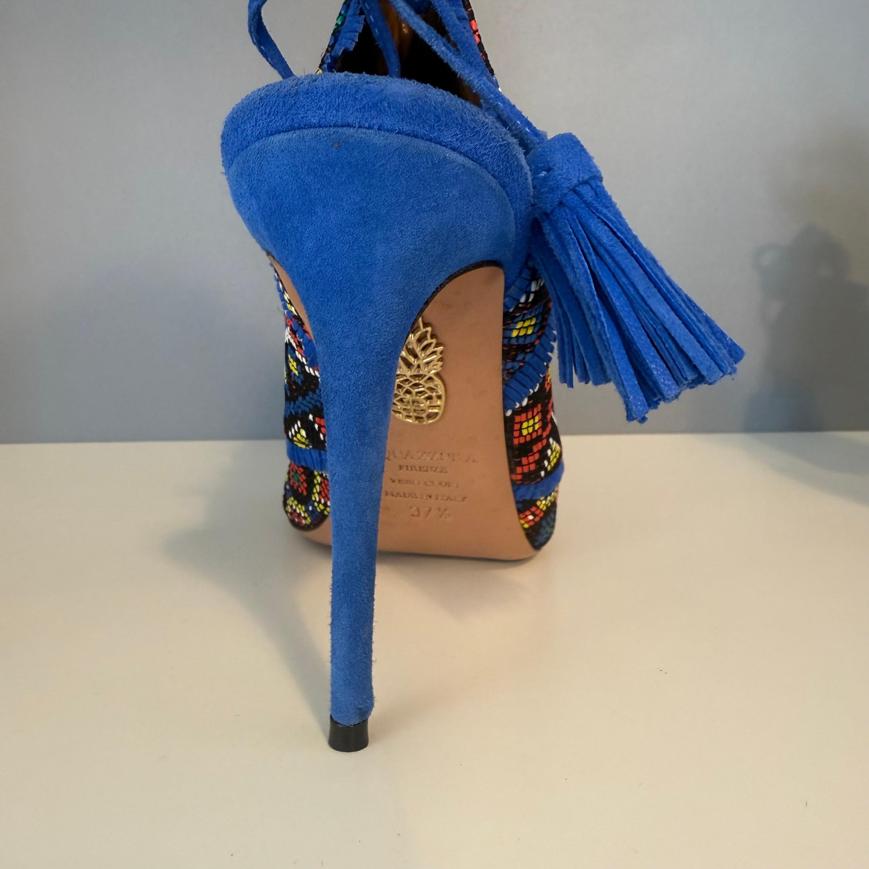 Aquazzura Colorado Booties Punta Aperta IT 37,5 in vendita 1