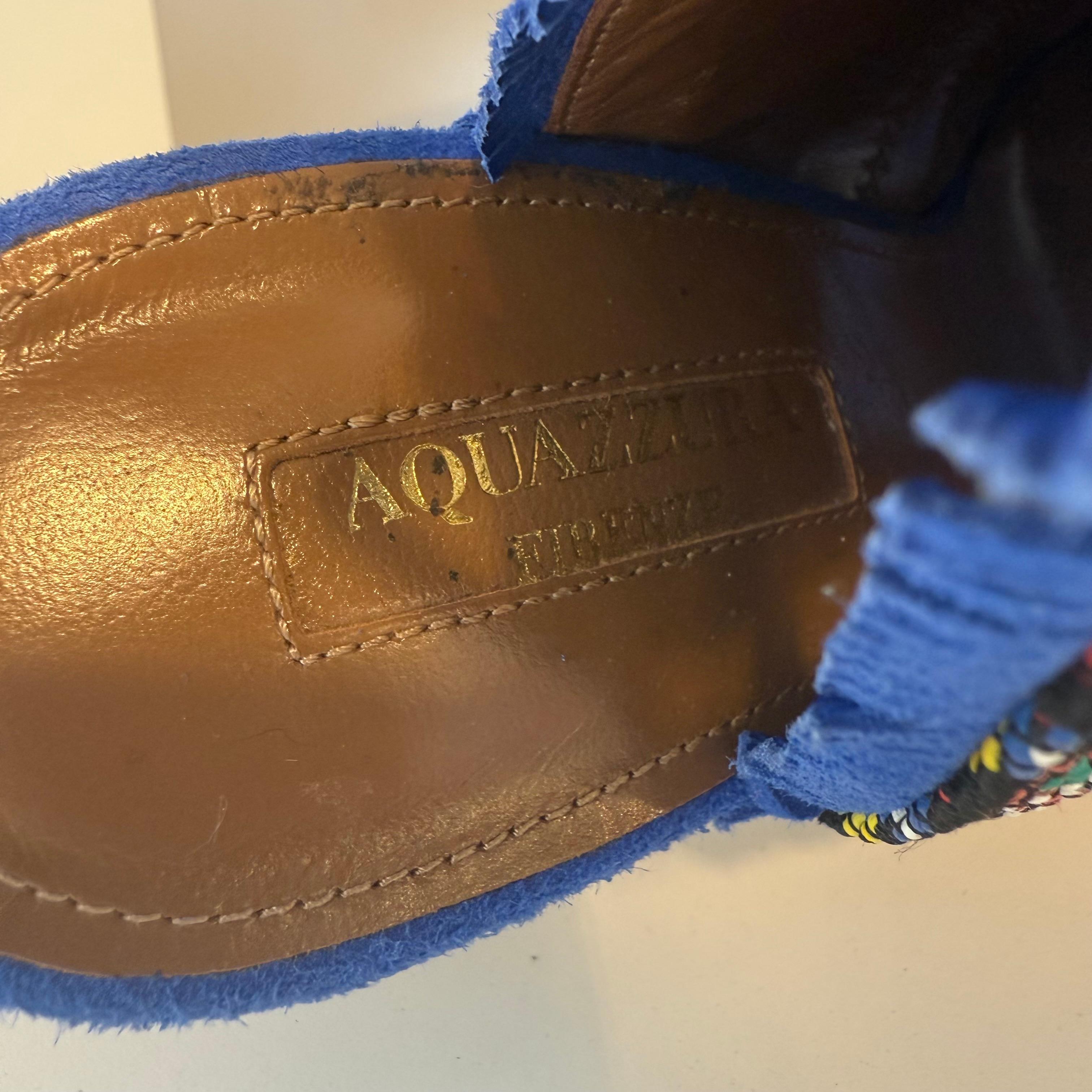 Aquazzura Colorado Booties Punta Aperta IT 37,5 in vendita 3