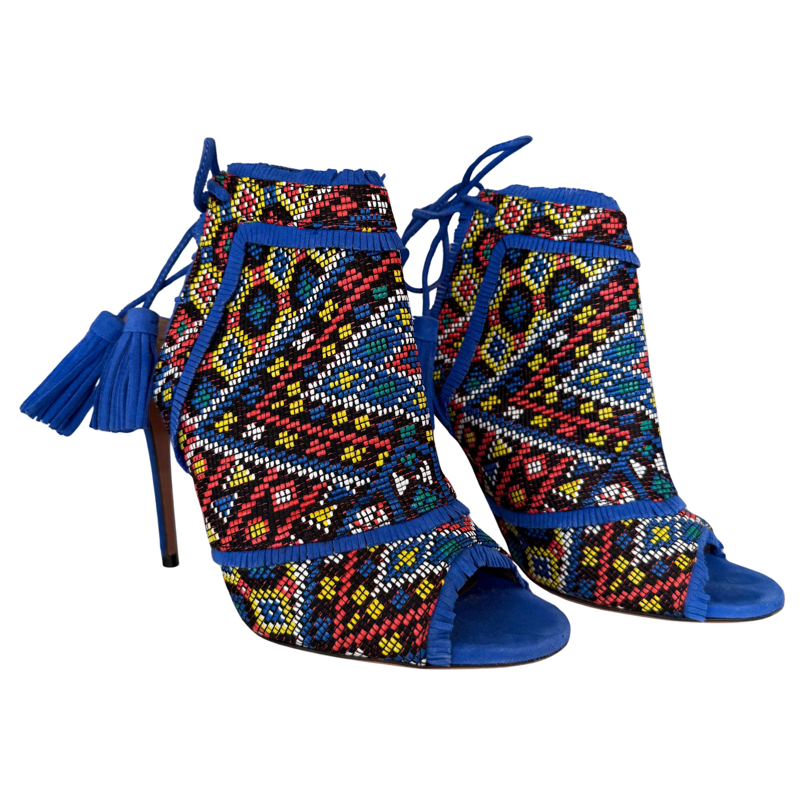 Aquazzura Colorado Booties Punta Aperta IT 37,5 in vendita