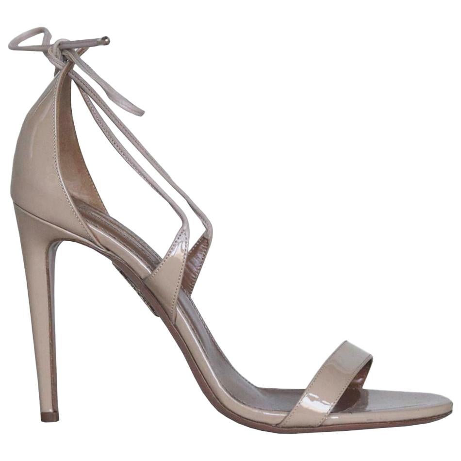 Aquazzura Linda Patent Leather Sandals