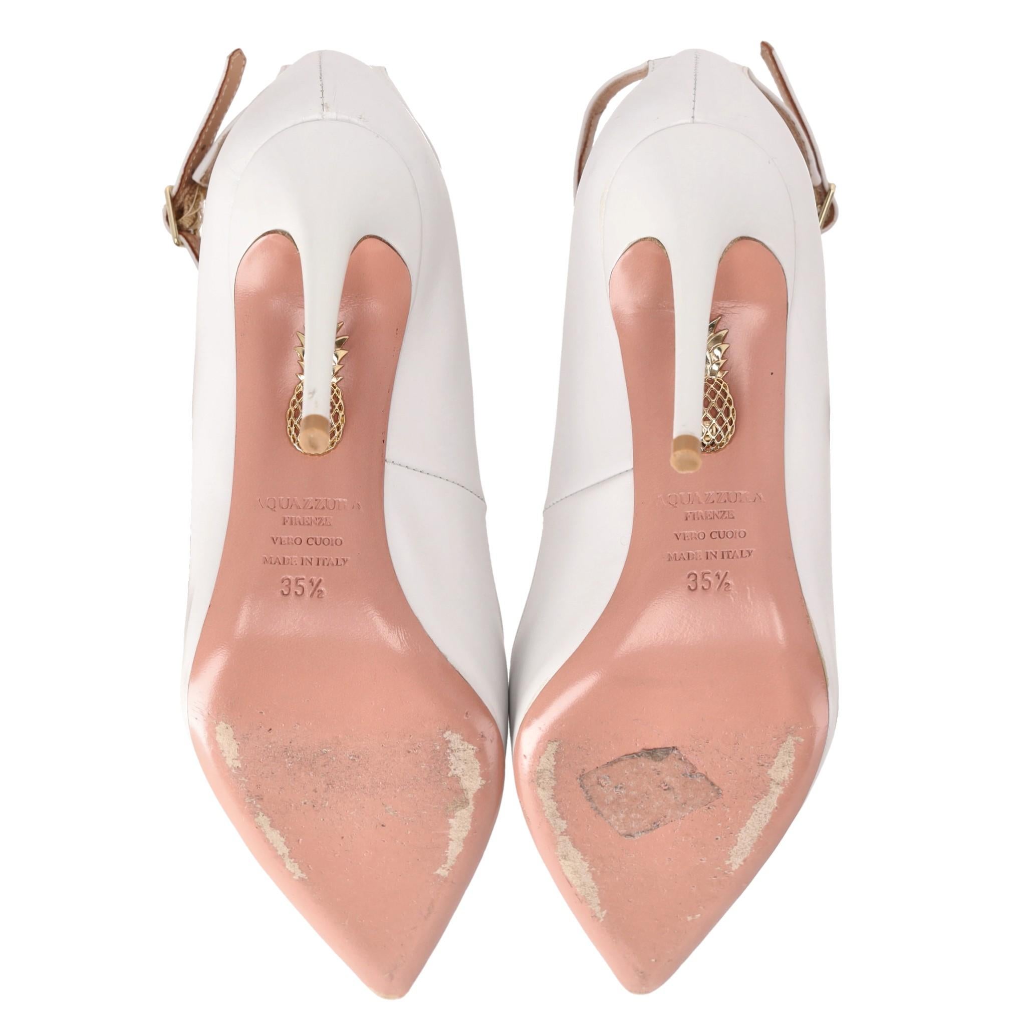 Aquazzura Love Affair Tacón con correa al tobillo/ Bombas en venta 1