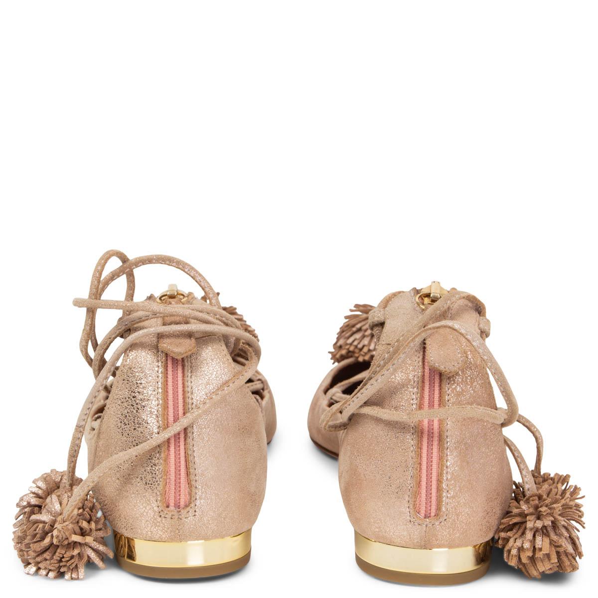 Aquazzura sunshine flat best sale