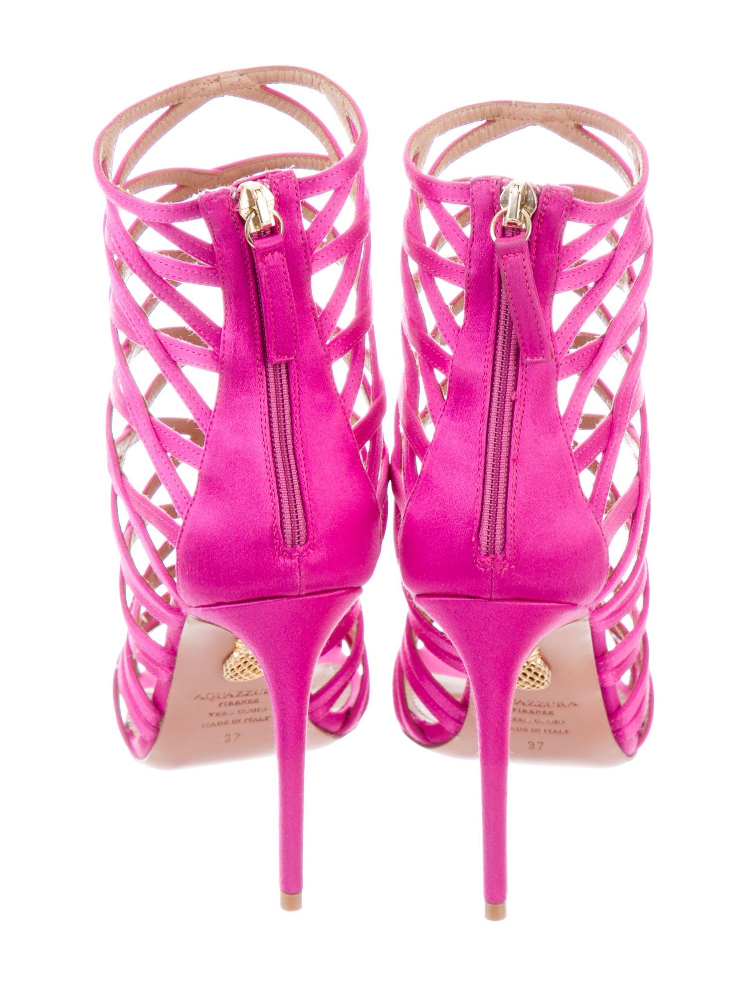 hot pink gladiator sandals