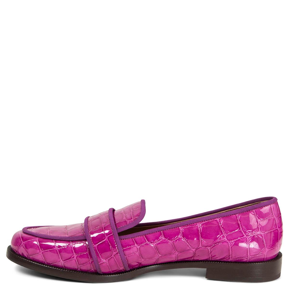 pink crocodile shoes