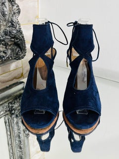 Aquazzura Suede Heels