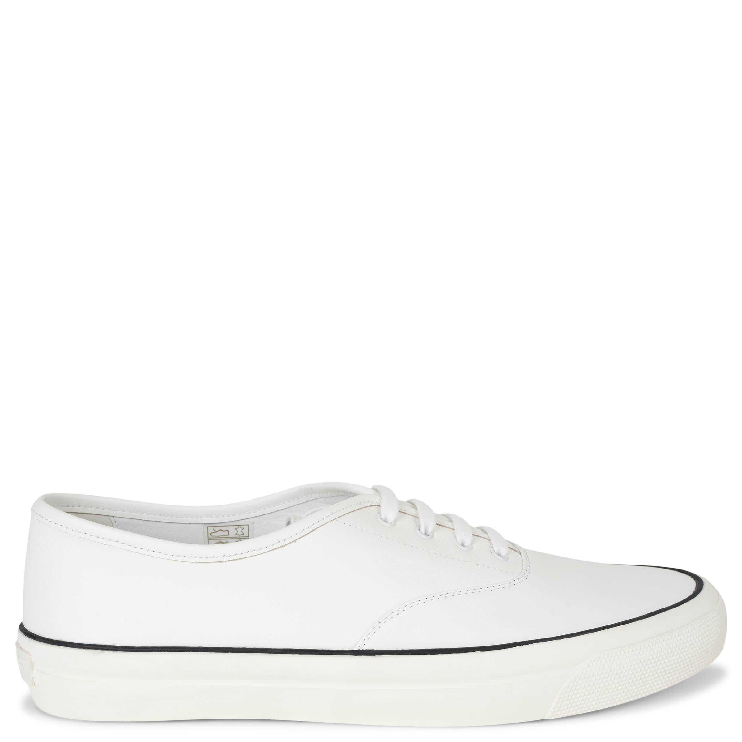 AQUAZZURA cuir blanc MINIMALIST Chaussures de sport 38