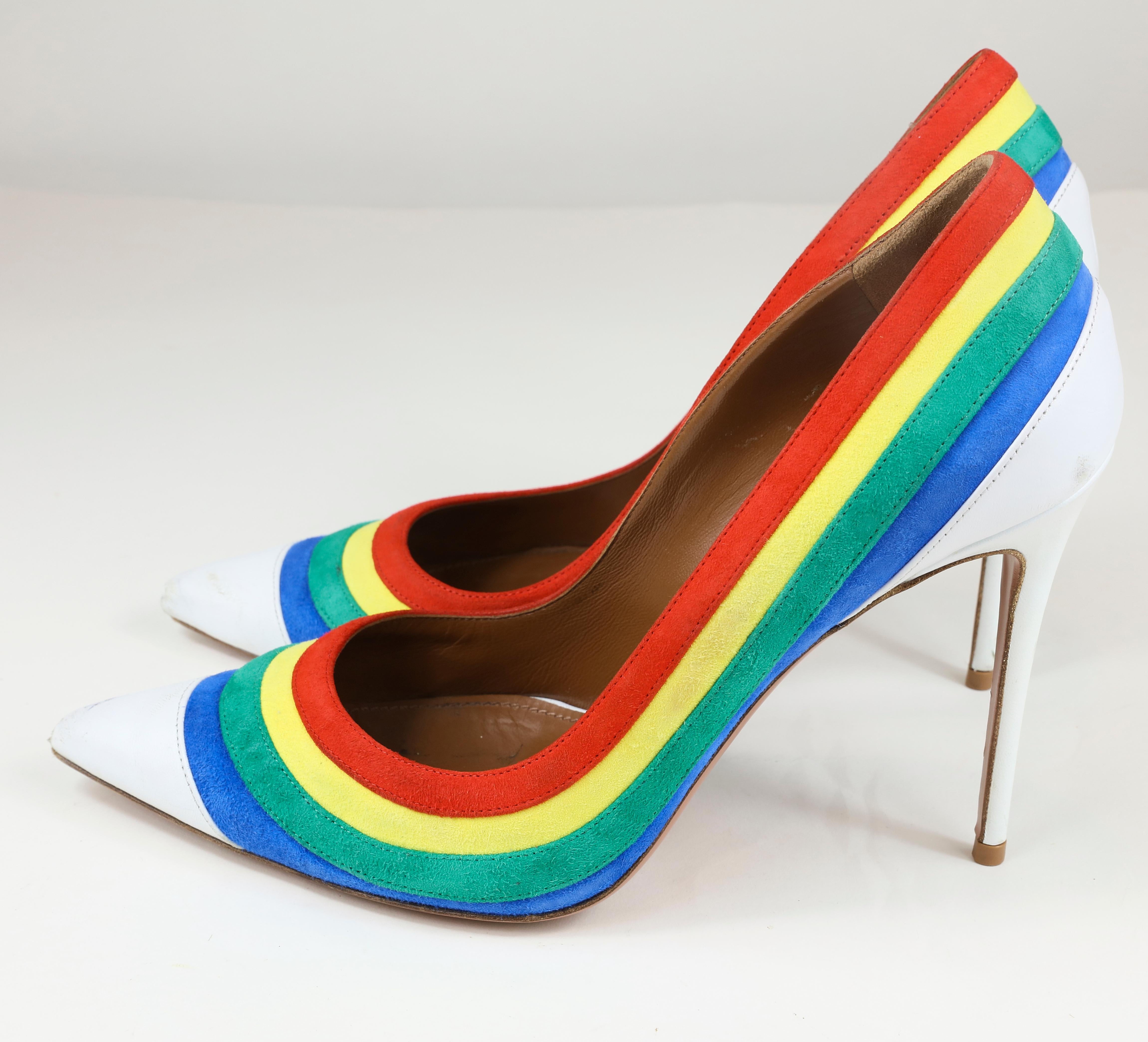 rainbow pumps