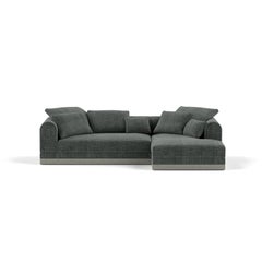 'Aqueduct' Contemporary Sofa by Poiat, Setup 1, Yang 95, Low Plinth