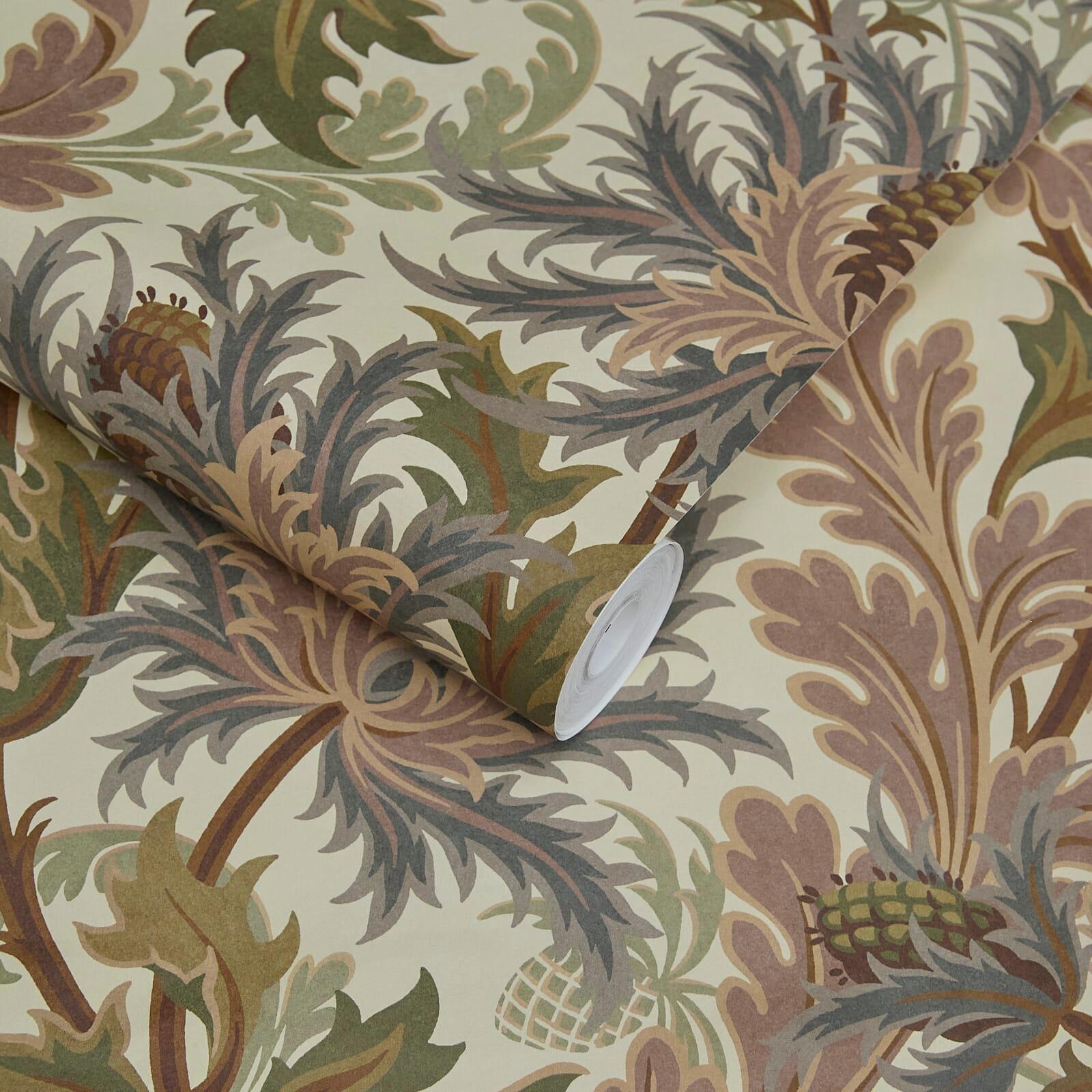 Papel Pintado AQUIFOLIA - Crudo en Nuevo estado para la venta en New York, NY
