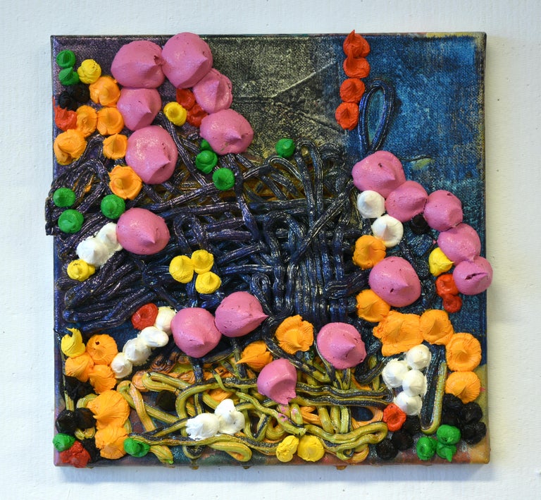 Aquil Copier - Aquil Copier, Untitled, Chameleon Pigments and Oil on
