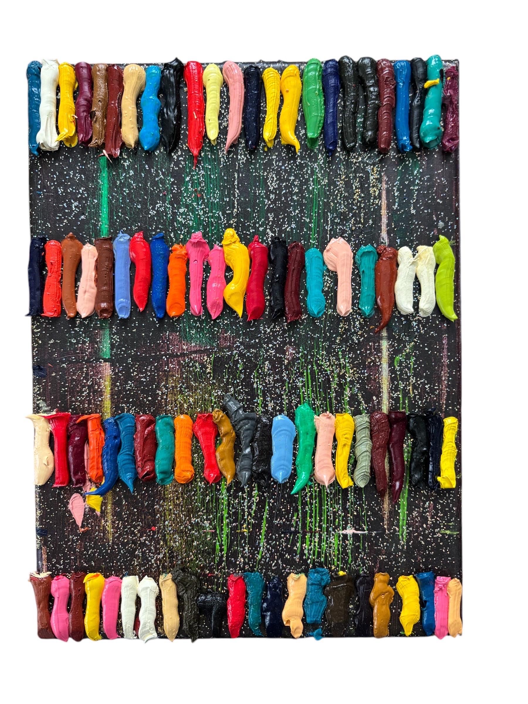 Untitled - Painting by Aquil Copier
