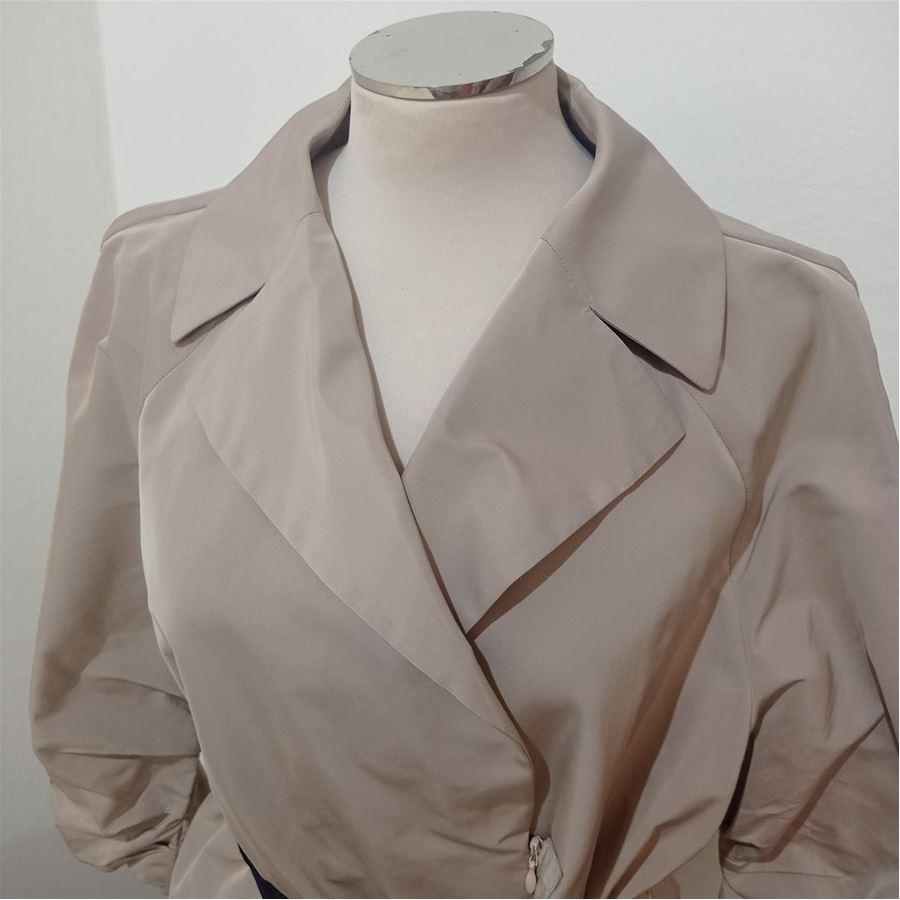 Brown Aquilano Rimondi Overcoat size 44 For Sale