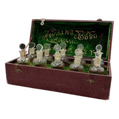 Set di bottigliette campione di Aquilino Bobo Wine Merchant — Nava del Rey, Spagna