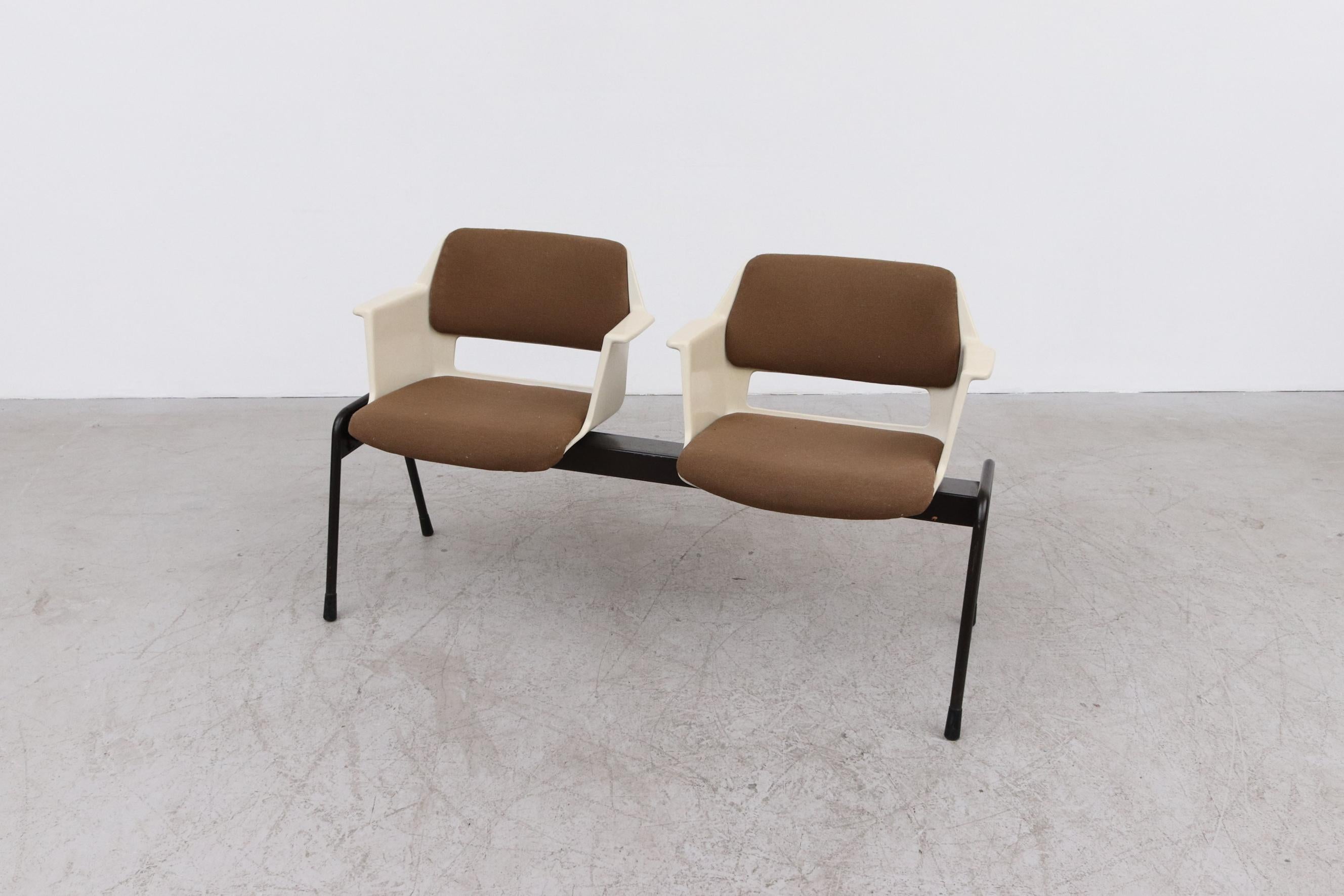 A.R. Cordemeyer 2 Seater Bench for Gispen 1