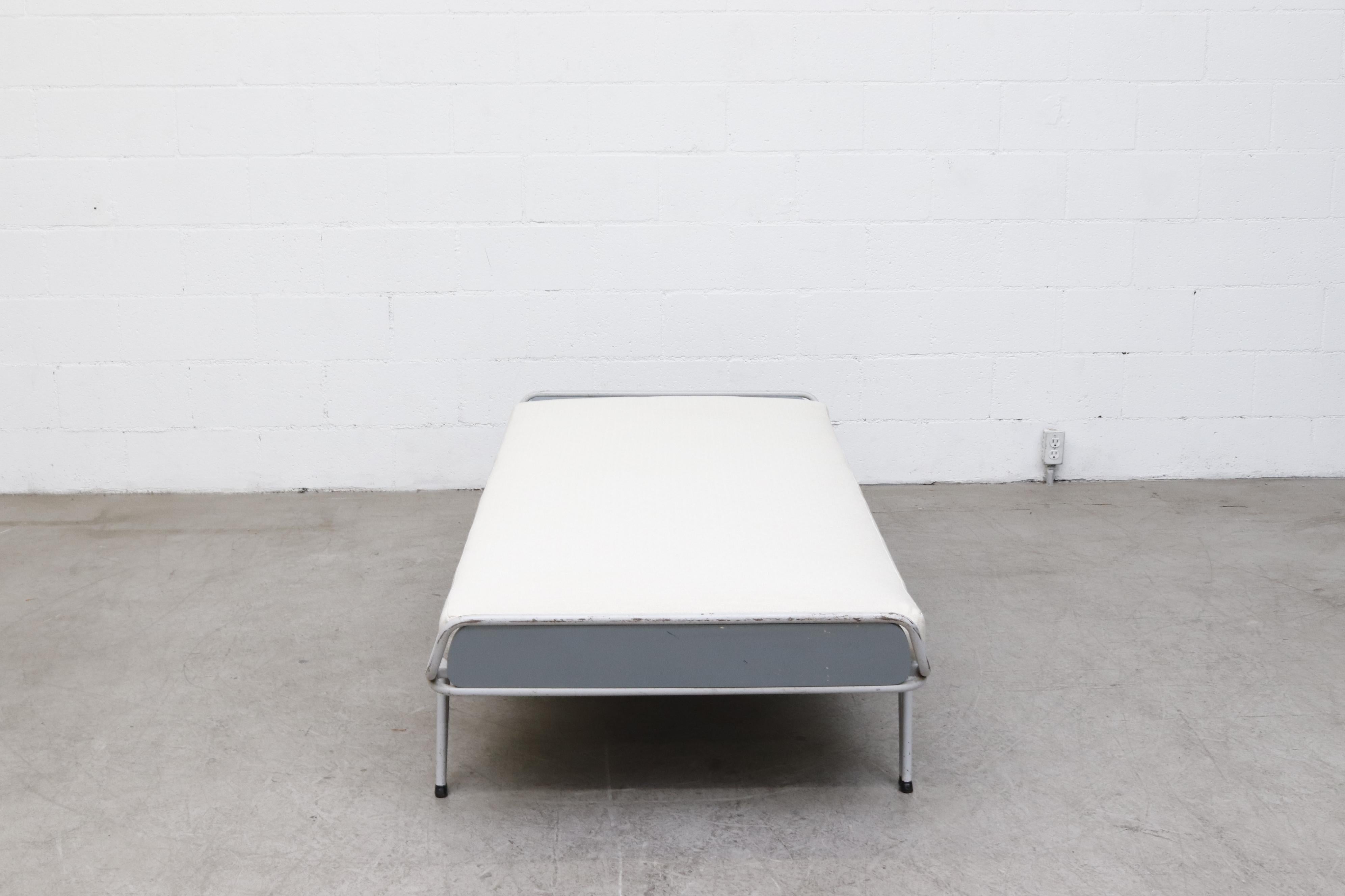 Mid-20th Century A.R. Cordemeyer Industrial Daybed with Wood Accents
