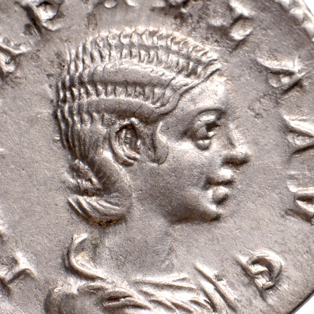 Classical Roman AR Denarius Julia Paula, wife of Elagabalus (219-220) For Sale