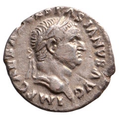 Denario AR Vespasiano (69-79). JUDAEA