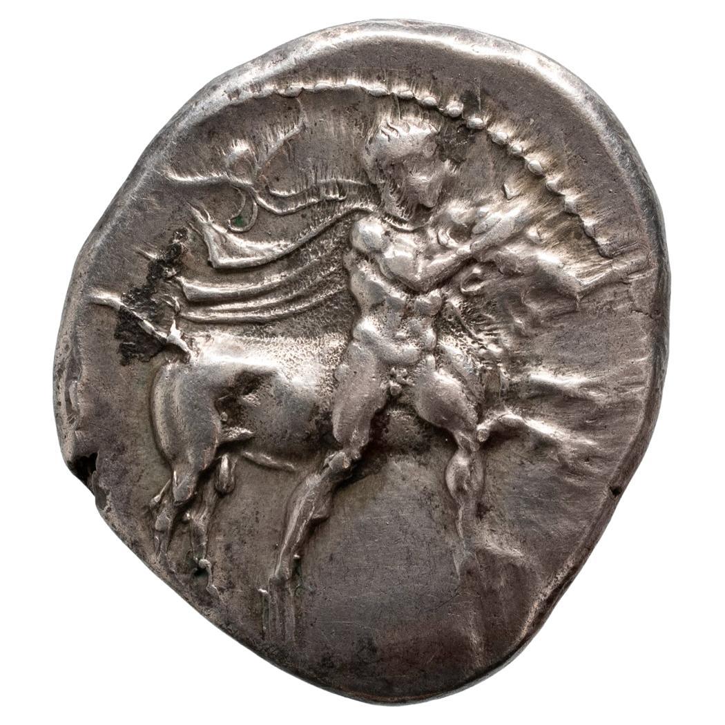 Drachme AR, Thessalie, Larissa 420-400 av.