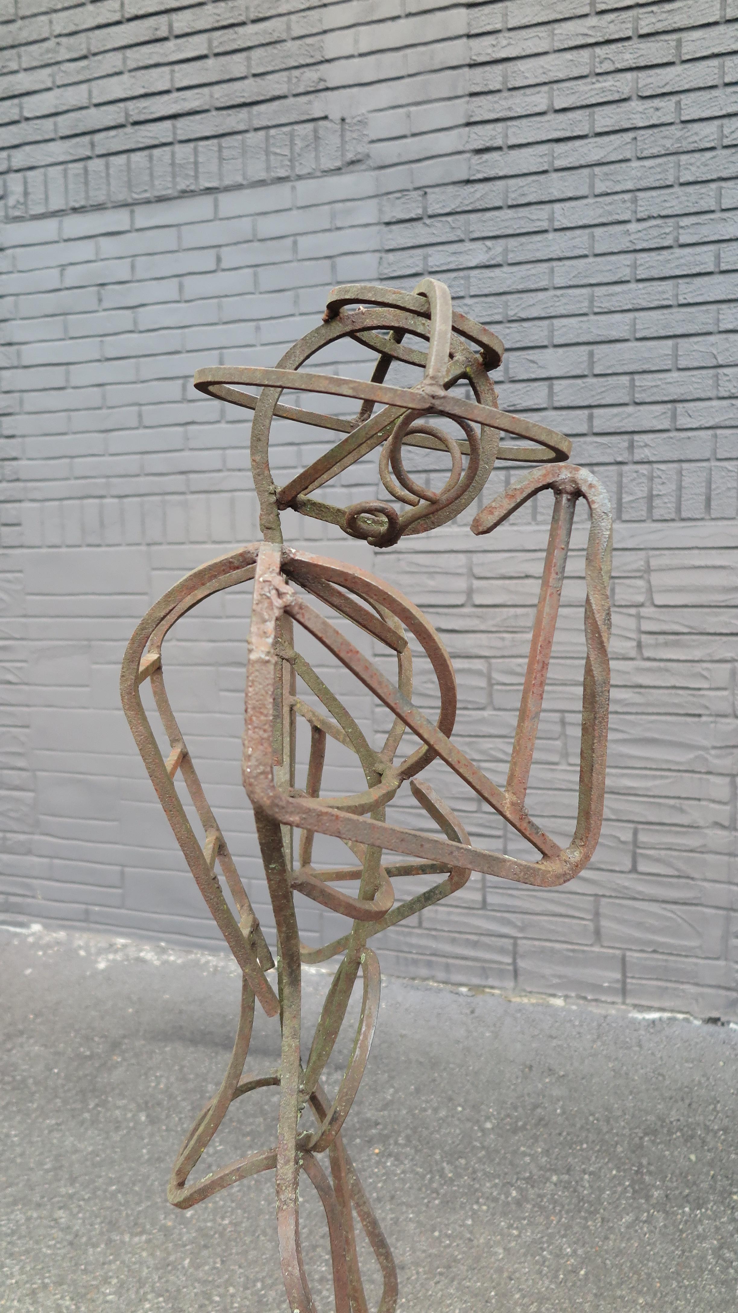 Late 20th Century A.R. Gately Metal Sculpture 