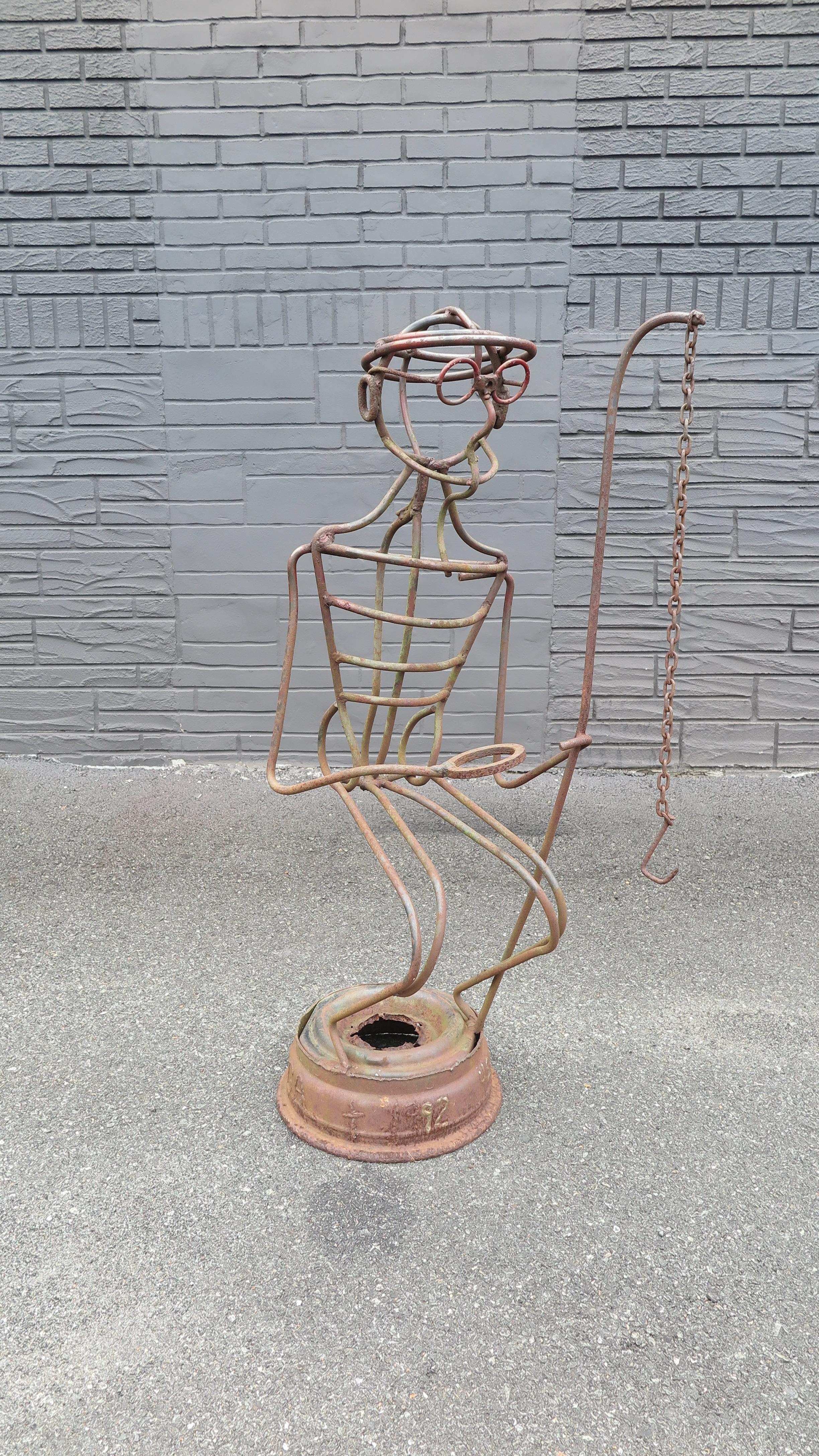 A.R. Gately Metal Sculpture 