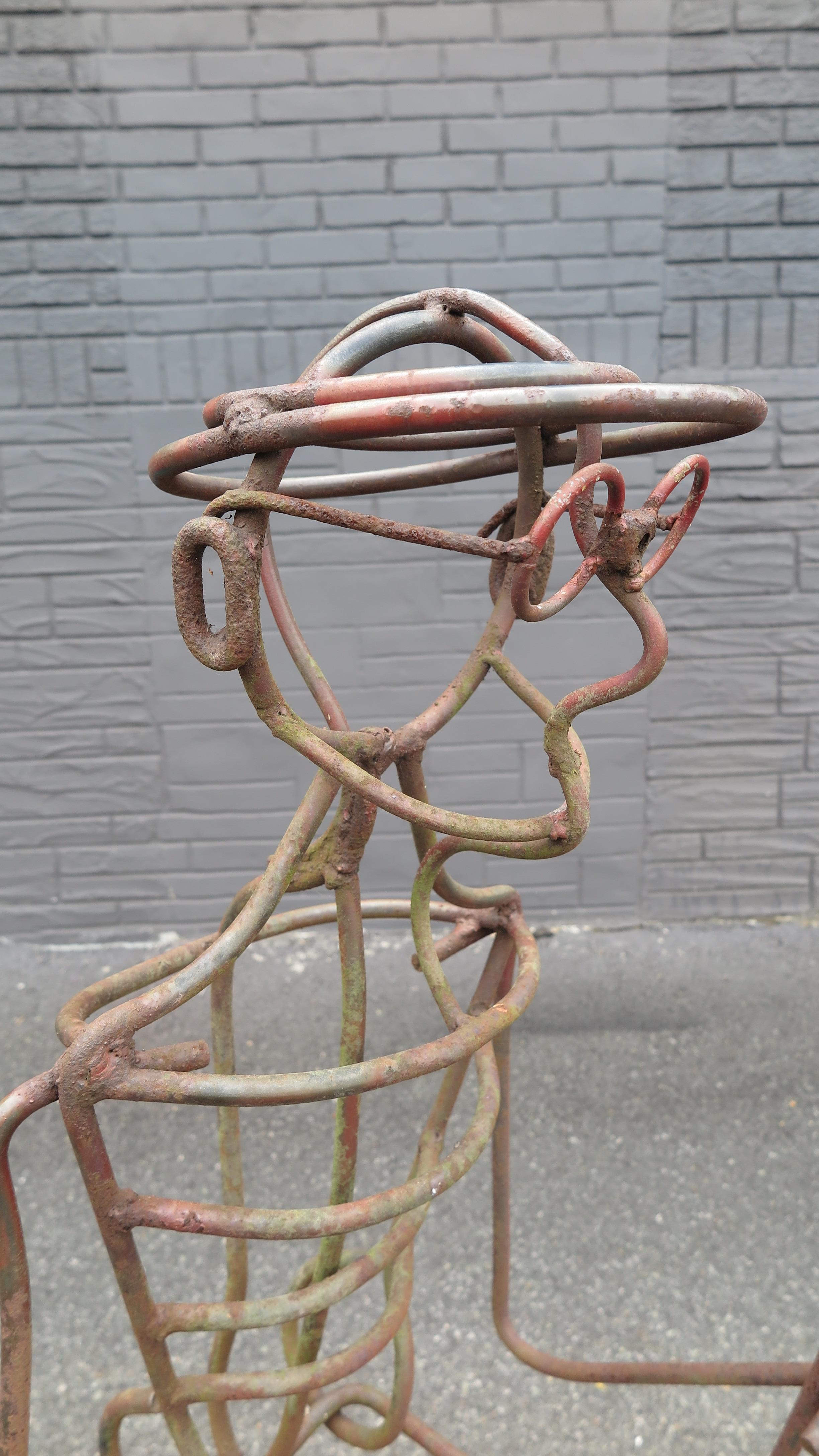 A.R. Gately Metal Sculpture 