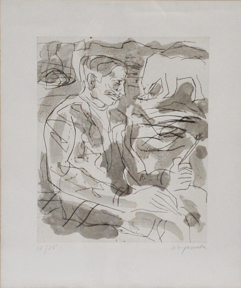 A.R. Penck (Ralf Winkler) - A.R. Penck, Neo-Expressionistic Etching