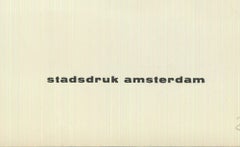 Homage to Lipchitz 1965 Offset Lithograph Exhibition Poster, Unframed