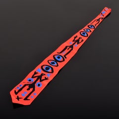 A.R. Penck Men's Silk Art Tie by Klaus D. Bode, Limited Edition