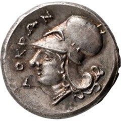 AR Stater Bruttium, Lokroi Epizephyrioi 350-275 BC