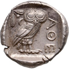 AR Tetradrachm Attica, Athens, 440-420 BC