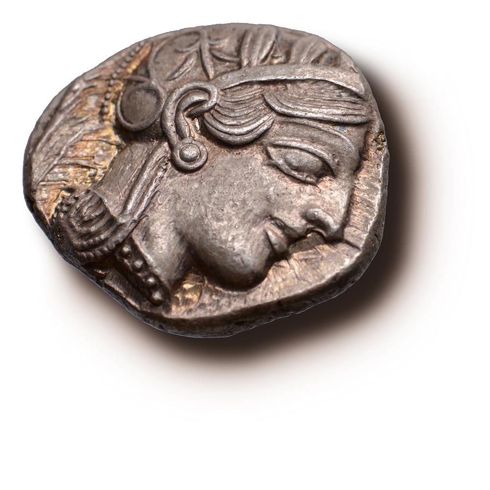 Greco classico Tetradracma AR Attica, Atene, 440-420 a.C. in vendita