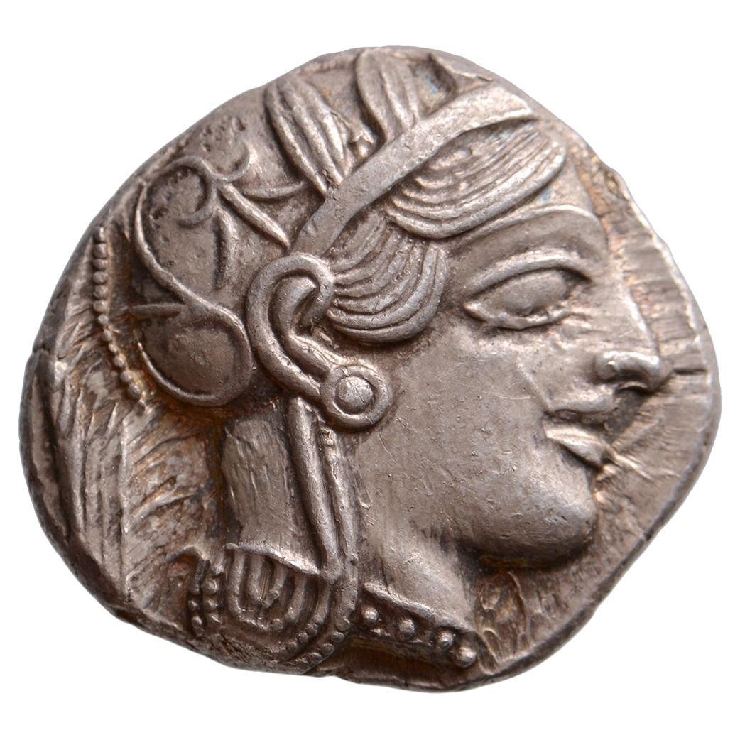 AR Tetradrachm Attica, Athens, 440-420 BC