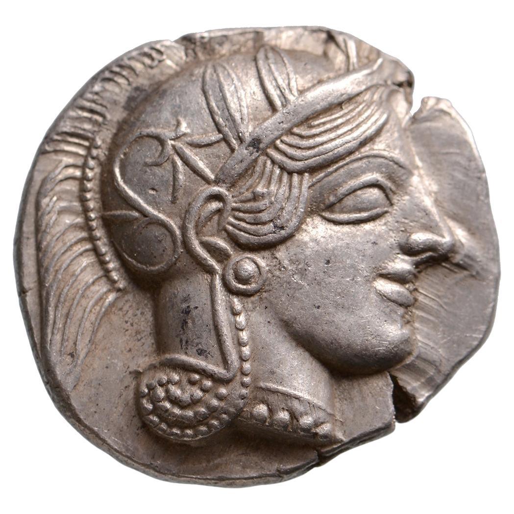 AR Tetradrachm Attica, Athens, 440-420 BC